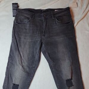 Mavi Women's Dark Gray Skinny Jeans